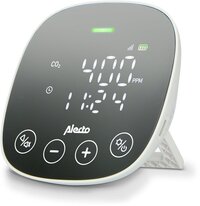 Alecto AQ30 - CO2 Meter met NDIR sensor - Luchtvochtigheidsmeter - Wit