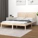 Maison Exclusive - Lit frame without mattress 150x200 cm solid wood