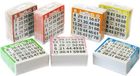Merkloos / Sans marque Haza-Witbaard Bingokaarten - 6x blok van 500 vellen - nummers 1-75 - bingoblok - 10 x 10 cm - Bingospel - Bingo spellen - Bingo spelen