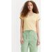 Levi's Perfect Vneck Anise Flower Coton Taille: XS | Tops Outlet | Femmes | Jaune