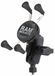 RAM Mounts RAM-HOL-UN7B-A-379-M616U X-Grip Universele Telefoonhouder Set met Korte Klemarm en M6 Boutbevestiging, Zwart