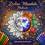 Zodiac Mandala Malbuch