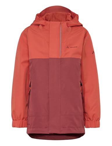 VAUDE Caprea regenjas, hardshelljas, kids outdoor sportjassen, waterdicht, winddicht, hardshell, met capuchon