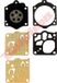 BPC Parts Kit de réparation de carburateur pour WALBRO ( D10-WJ )