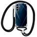 Cool Beschermhoes voor Samsung A165 Galaxy A16/A16 5G, zwart trekkoord