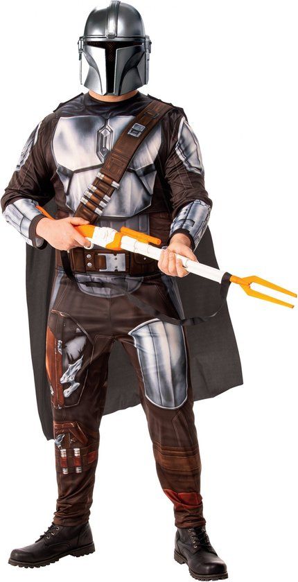 RUBIES FRANCE - Star Wars The Mandalorian Volwassenen Kostuum - M/L - Bruin