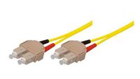 Tecline OS2-vezel LWL-kabel (9/125 µm, 10,0 m) geel