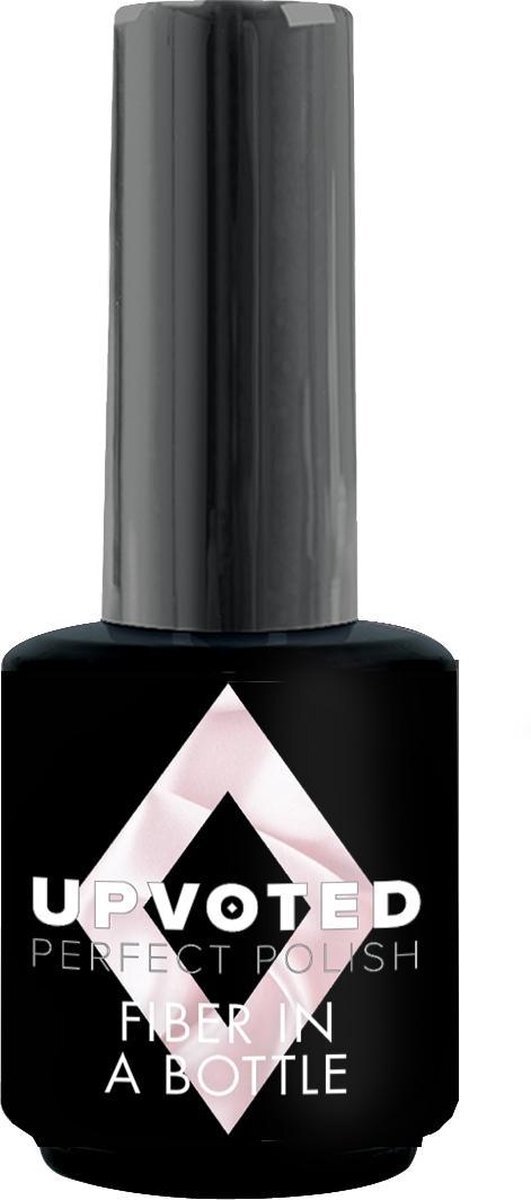 Nailperfect Upvoted Fiber in a Bottle - Satin Pink - Creëer extra stevige nagels - 15 ml