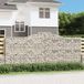 Maison Exclusive - Set van 7 verzinkte stalen gaasbakken, afmetingen 400x50x160/180 cm