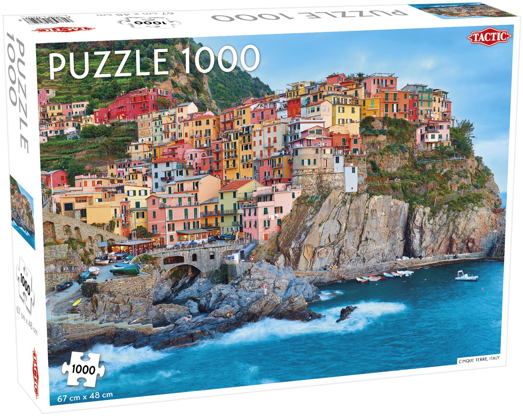 Tactic Cinque Terre, Italy - 1000 Piece Jigsaw Puzzle