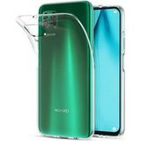 Phonillico® Hoesje voor Huawei P40 LITE - Siliconengel TPU Transparant Bescherming Zacht Ultradunne