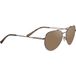 Bushnell Serengeti Pete SS599004 Brushed Bronze Polarized Drivers Zonnebril - Bruin - Unisex