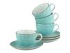 CreaTable 34042 Vintage Nature Aqua Serviesset voor 4 personen
