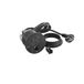 Legrand, Incara Disq 80, USB A+C oplaadstopcontact, kabeluitgang voor netwerkkabel, tafelstopcontact, inbouwstopcontact, meervoudige oplader, 15 watt, 2 m kabel, 2P+E stekker, kleur: zwart, 654715