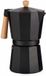 Kinvara Aluminium moka/koffiezetter zwart 650 ml