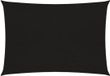 vidaXL Zonnezeil 160 g/m² 2,5x4 m HDPE Zwart