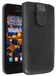 Mumbi Echt Lederen Tas Compatibel met Huawei Y3 Case Wallet, Zwart