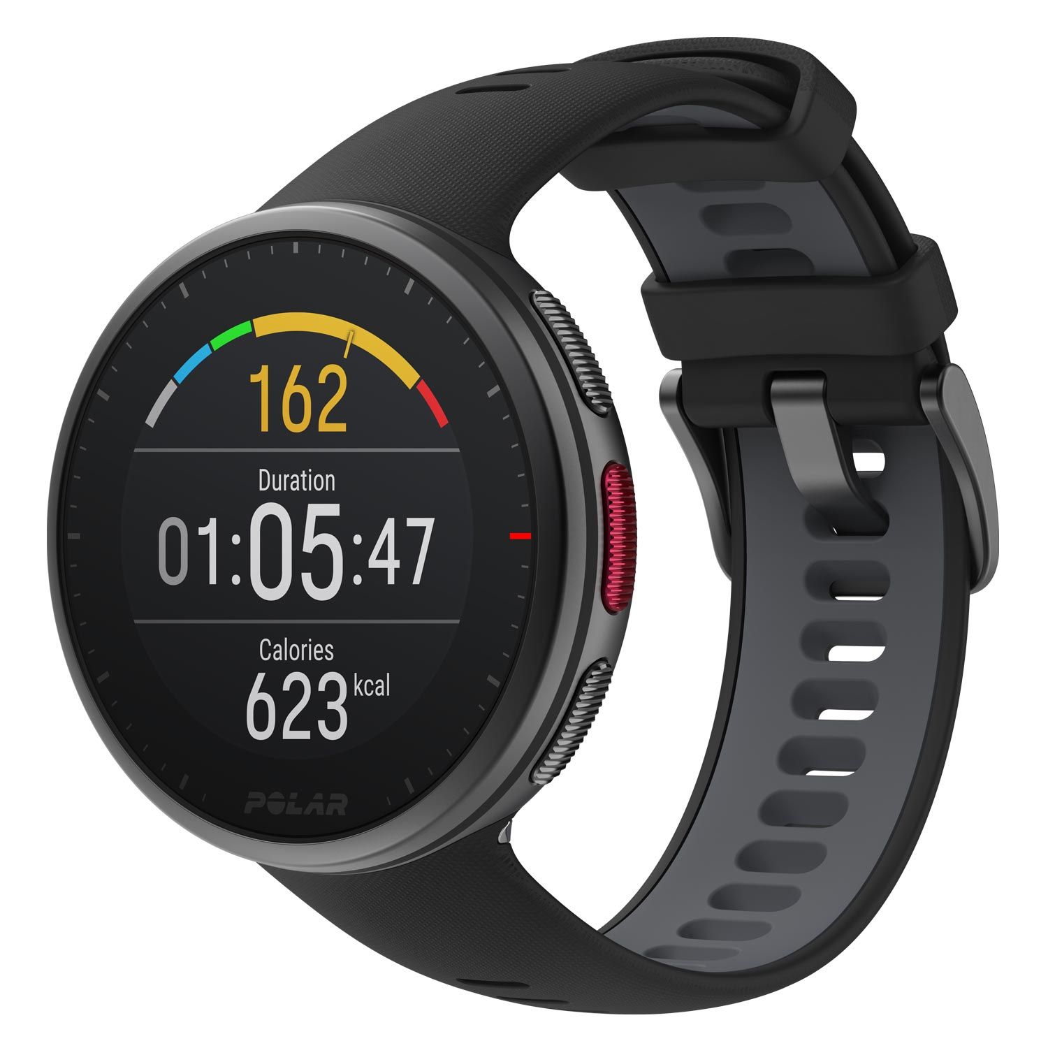 Polar Vantage V HR - Zwart - Sportwatch - GPS - 43mm - S Band