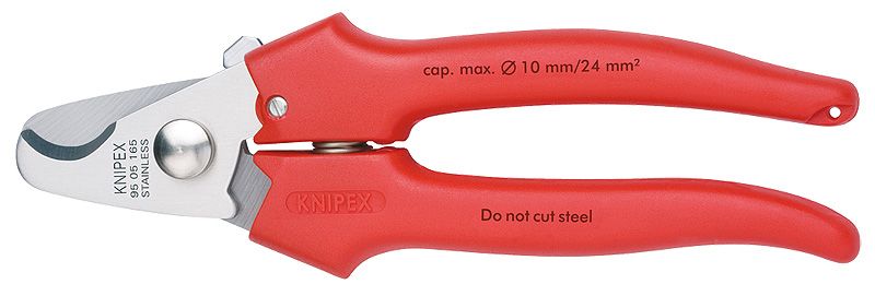 KNIPEX 95 05 165 Draadsnijder - Rood