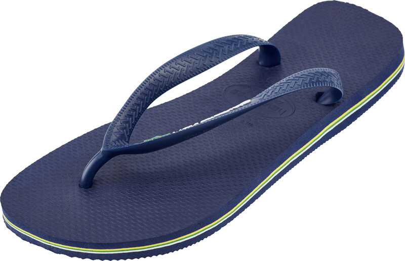 Havaianas Brasil Logo Sandalen Heren blauw 2018 EU 27/28 / Braziliaans 25/26 Teenslippers