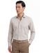 Seidensticker Strijkvrij overhemd beige Slim Fit katoen