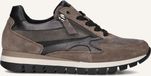 Gabor 437 Lage Sneakers Dames Suède Taupe