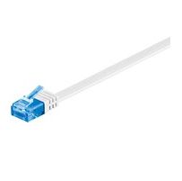 MicroConnect V-UTP6A005W-FLAT - Netwerkkabel - 0,5 m - Wit