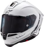 Alpinestars Supertech R10 Wit Glossy Zwart Mat Integraalhelm
