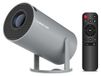 HY300 Pro Projecteur - Native 720p - 290 ANSI-lumen - Android 14 - Double WiFi 6 & Bluetooth 5.4 - Support 8K - Gris