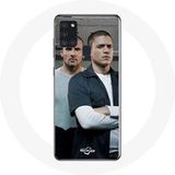 Maniacase Hoesje voor Samsung Galaxy A21S Prison Break Michael Scofield en Lincoln Burrows
