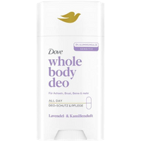 Dove Deo Stick Whole Body Lavendel& Kamille, Vrouwen, Deodorant, Stickdeodorant, Stick, 75 ml