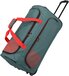 travelite Reistas Trolley Basics Fresh Wheeled Duffle Green / Orange 71cm