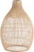 lumisky HOLIDAY lampenkap H42CM Beige Rotan Rond E27