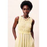 FRNCH Maxi Dress Light Yellow