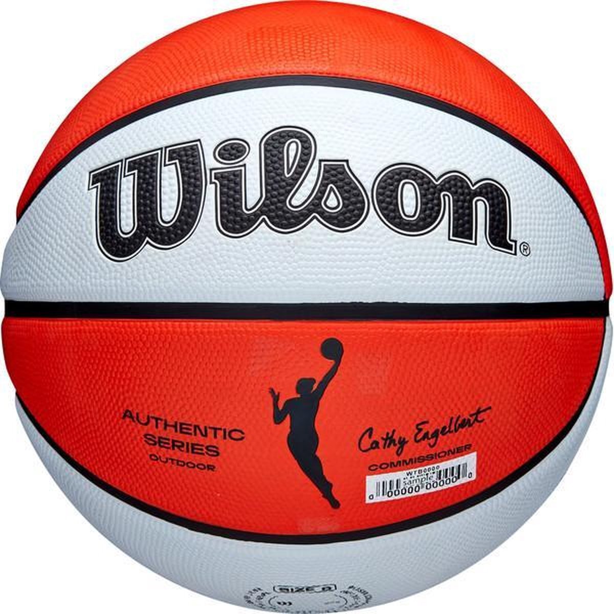 Wilson WNBA Authentic Outdoor - basketbal - oranje - maat 6