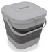 Seau pliable de 4 litres pour cuisine et camping