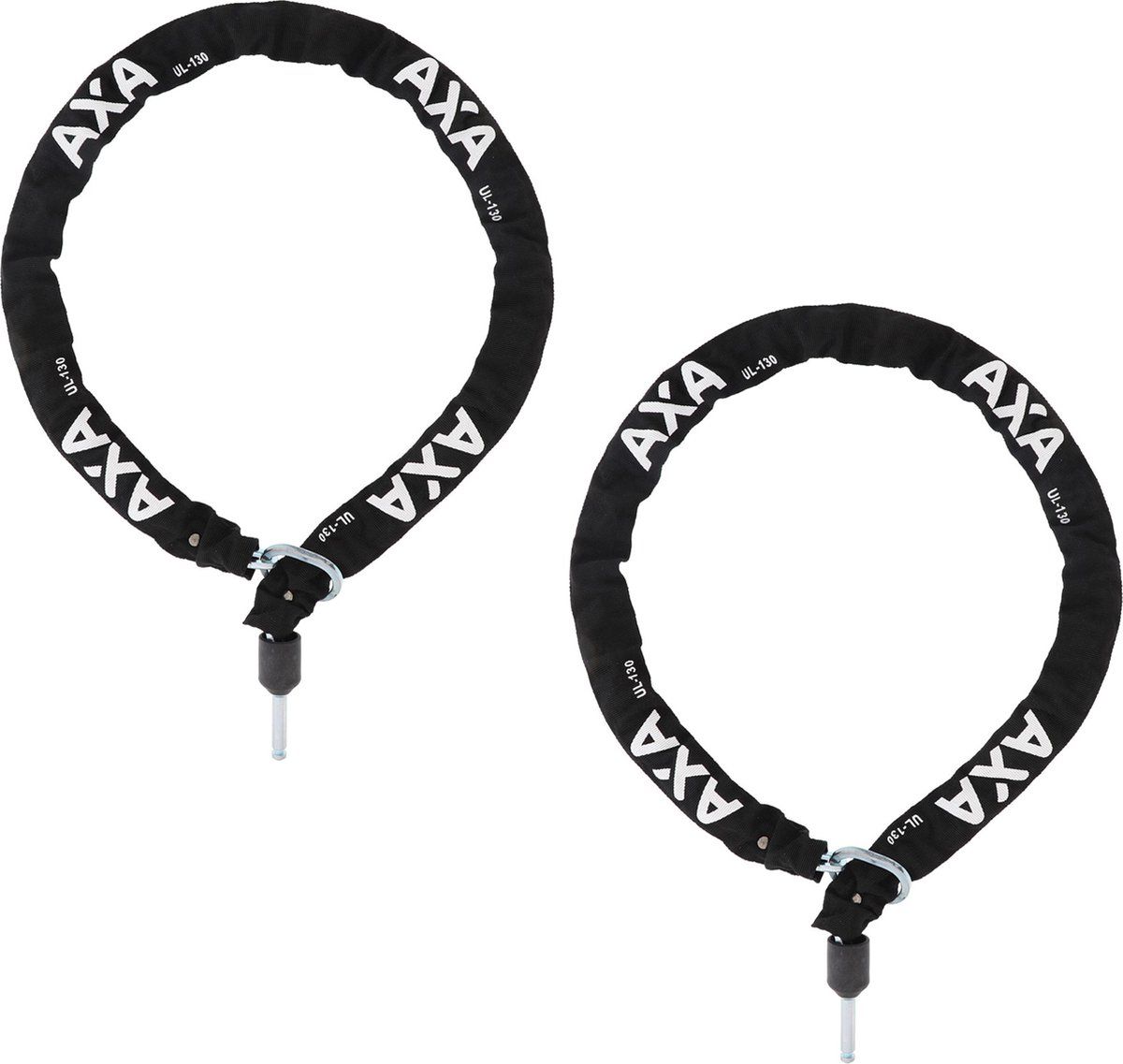 Axa ULC 130 - Insteekketting - Zwart - 2 stuks - Multipack