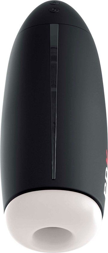 Pdx elite Pipedream Products GmbH PDX Elite Fap-O-Matic Zwart TPE gel Mannen Basis masturbator 23.20 cm