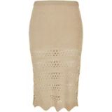 Urban Classics 3/4 Crochet Knit Rok XL Beige