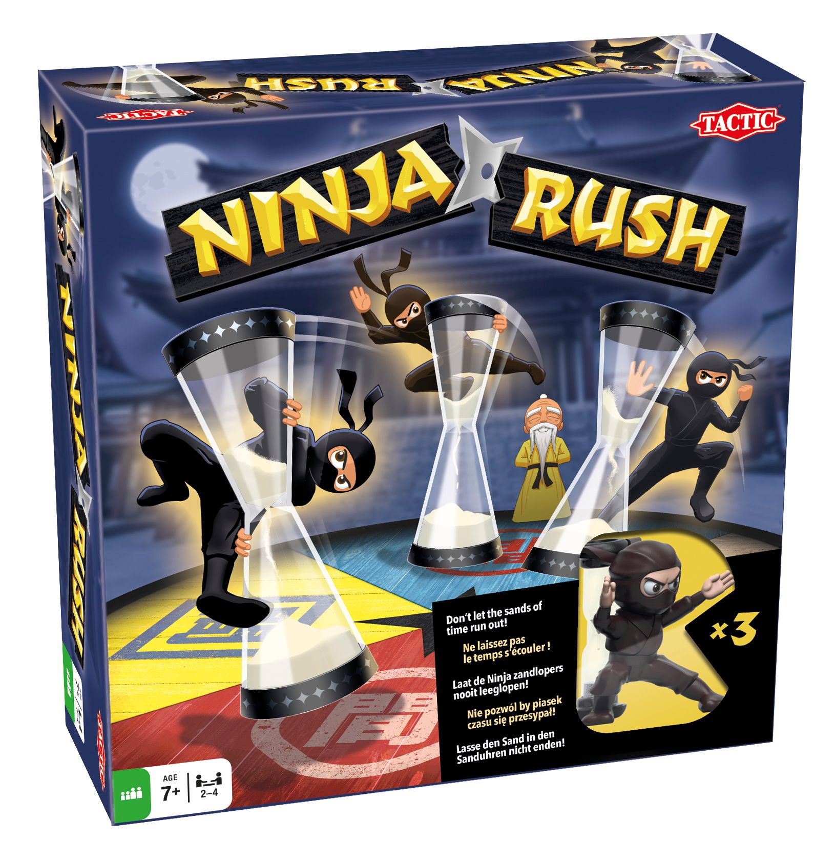 Tactic Ninja Rush Bordspel - 7+ jaar