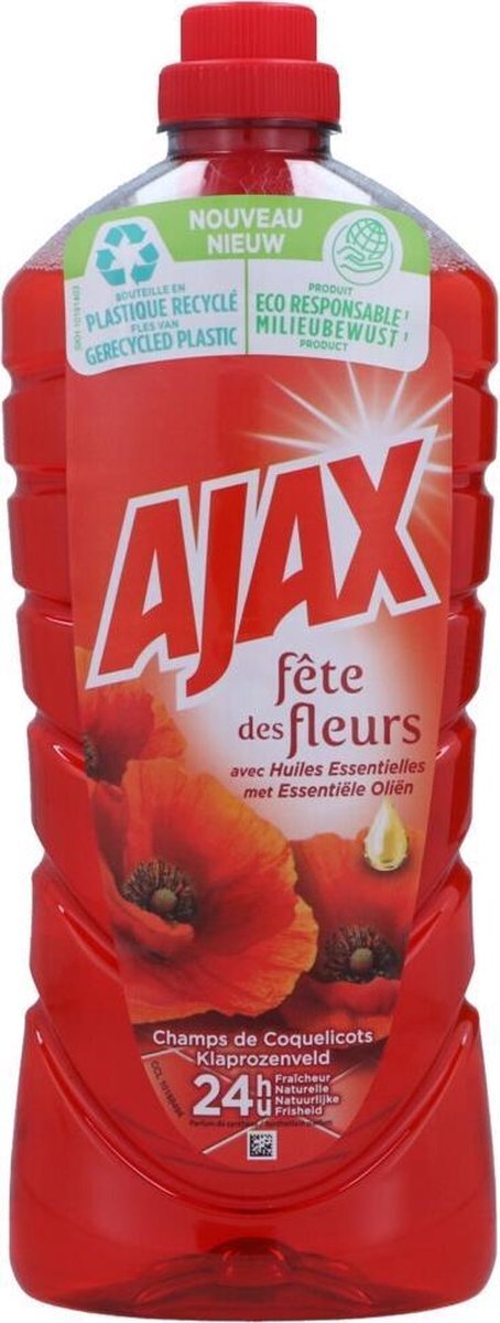 Ajax Allesreiniger Rode Bloemen 1,15 l