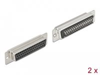 Delock 66716 câble-connecteur D-Sub HD 50 broches Noir, Argent