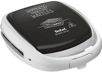 Tefal Snack Time Happiness Wafelijzer - 2 Wafels - 700W - Zwart/Wit