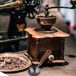 Unyqoos Cuillère à café rétro en acier inoxydable avec manche en noyer