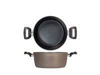 H&H Cookplus Borghese, 2 handgrepen, antiaanbaklaag, 24 cm, standaard, medium