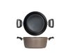 H&H Cookplus Borghese, 2 handgrepen, antiaanbaklaag, 24 cm, standaard, medium