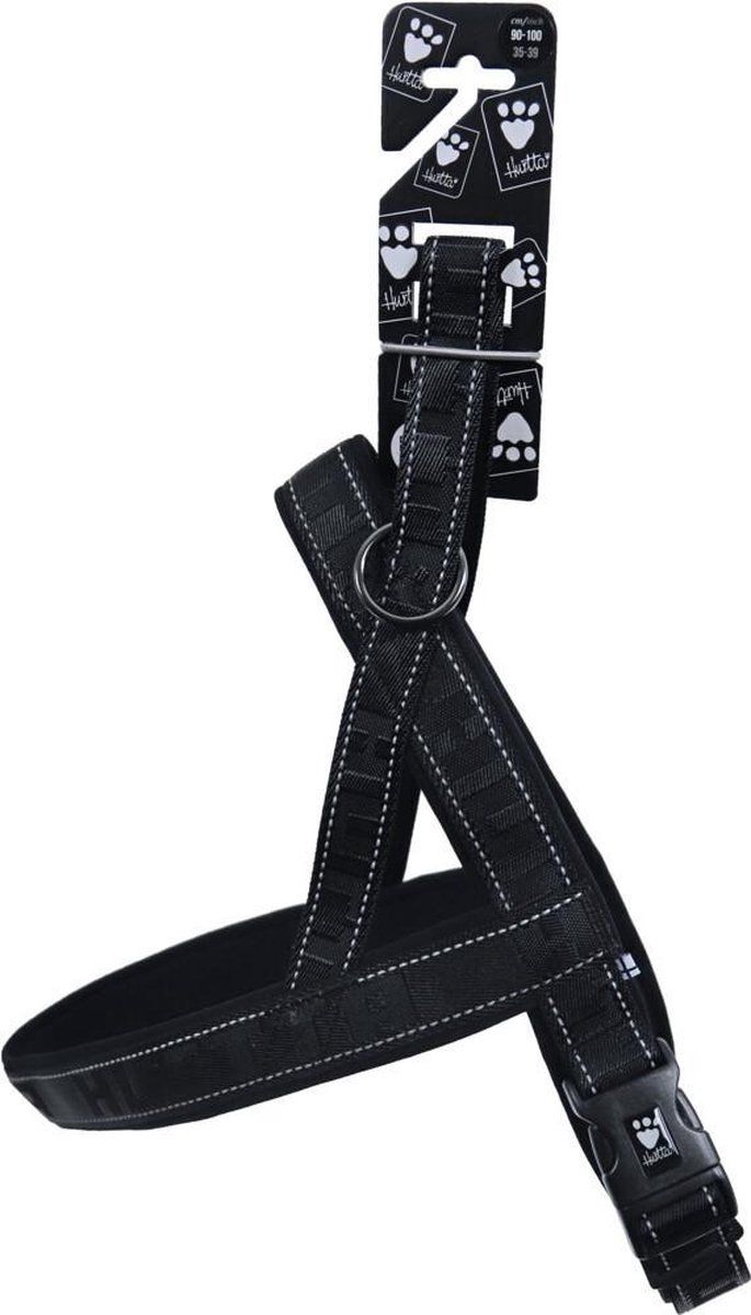 Hurtta Casual Harness Raven 100 cm - Zwart