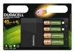 Duracell 4 uur batterijlader | Incl. 4x AA/AAA batterijen