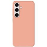 Samsung Galaxy S24 Plus / S25 Plus Siliconen Matte Hoesje - Rose Pale