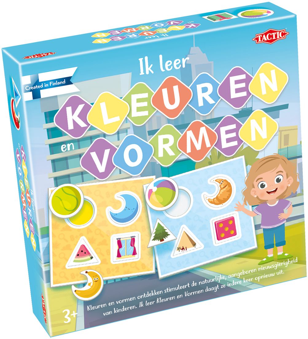 Tactic Ik leer Kleuren en Vormen - Educatief speelgoed - 3+ jaar